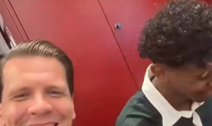 LAMINE YAMAL NAGRAŁ Z WOJTKIEM SZCZĘSNYM TIKTOKA DO PIOSENKI BEDOESA [VIDEO]